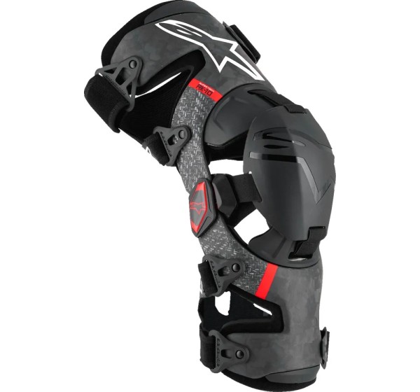 ALPINESTARS Knieprotektoren - KNEEBRACE S-TECH RK-10 BLK/RD