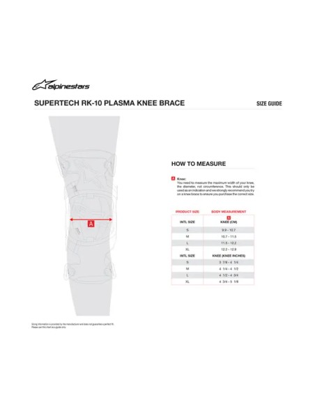 ALPINESTARS Knieprotektoren - Einbaubeispiel