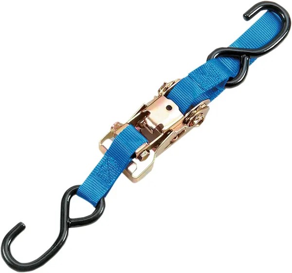 PARTS UNLIMITED Spanngurte - T-DOWN RATCHET 1 BLU EA