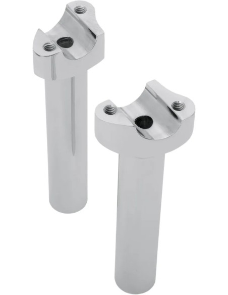 DRAG SPECIALTIES Risers - STRAIGHT 6.5 CHR