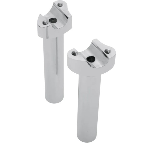DRAG SPECIALTIES Risers - STRAIGHT 6.5 CHR