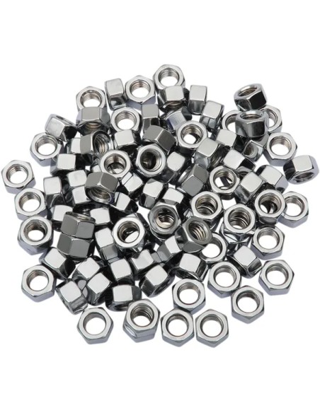 DRAG SPECIALTIES Allgemeines Zubehör - 5/16-24 CHROME HEX NUT