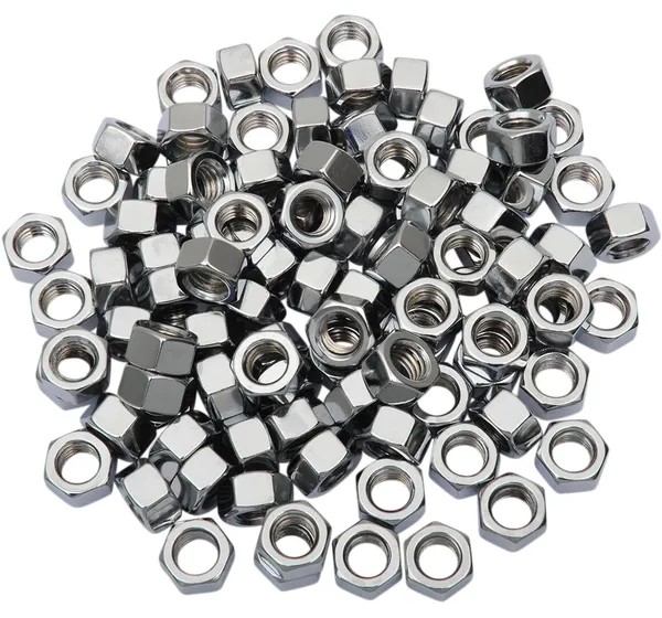 DRAG SPECIALTIES Allgemeines Zubehör - 5/16-24 CHROME HEX NUT