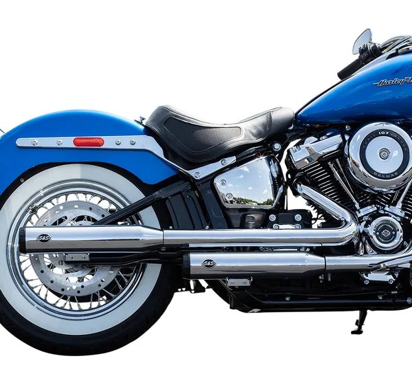S&ampS CYCLE Endschalldämpfer für Harley Davidson FLHCS 1868 ABS 2018-2023