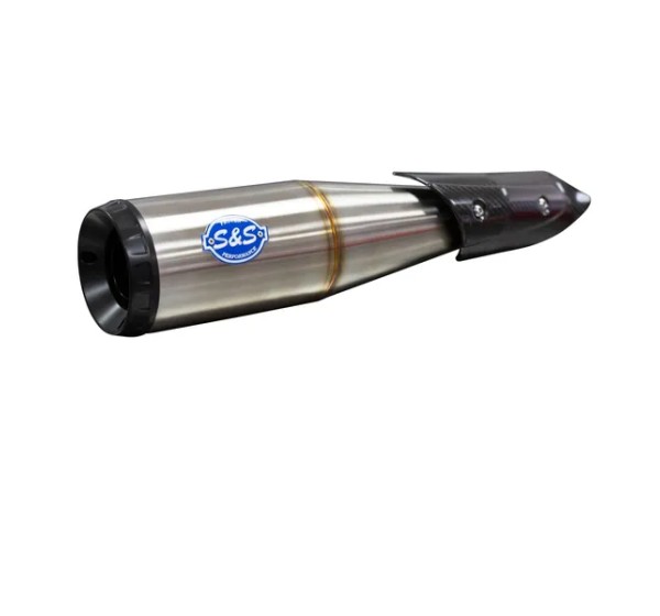 S&S CYCLE Endschalldämpfer für INDIAN FTR 1200 ABS 2019-2022