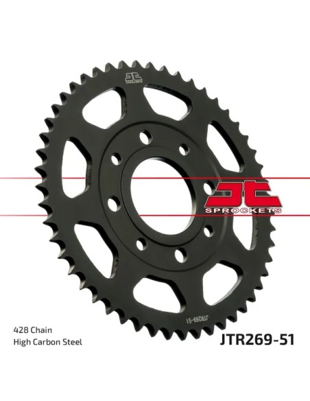 JT SPROCKETS Ritzel & Kettenräder für HONDA CM 125 C 1982-1997