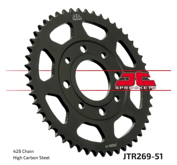 JT SPROCKETS Ritzel & Kettenräder für HONDA CM 125 C 1982-1997