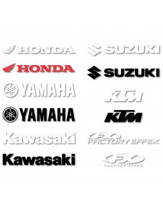 FACTORY EFFEX AUFKLEBER 1 GESTANZT KTM MIT 2