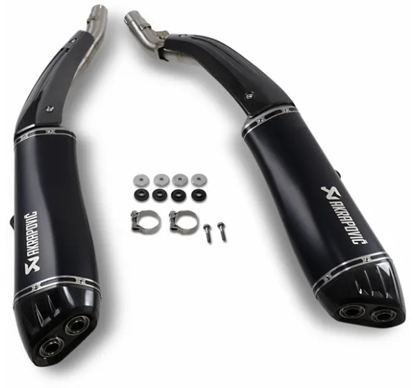AKRAPOVIC Endschalldämpfer - Detailansicht