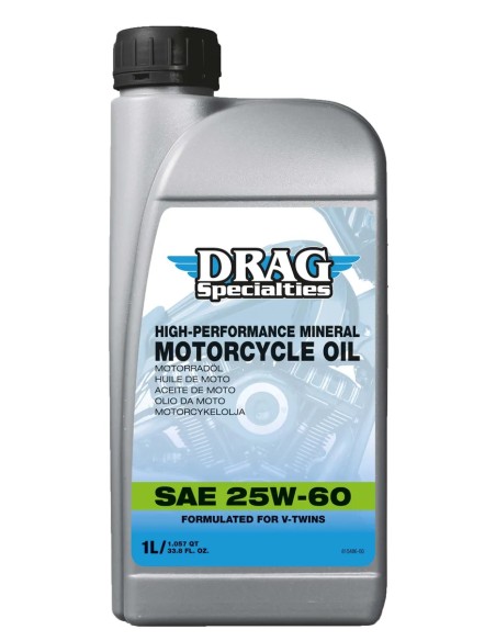 DRAG SPECIALTIES OIL Öl- und Schmierstoffe - OIL E-DRAG 25W60 1L