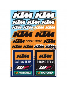 FACTORY EFFEX AUFKLEBER KIT UNIV KTM RACING