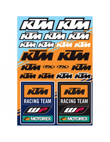 FACTORY EFFEX AUFKLEBER KIT UNIV KTM RACING