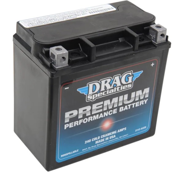 DRAG SPECIALTIES BATTERIES Batterien für Harley Davidson XL 1200 C 2004-2019