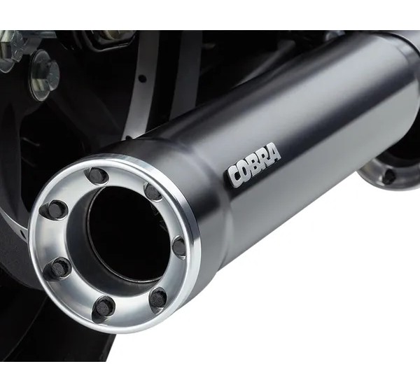 COBRA Endschalldämpfer für Harley Davidson XL 1200 C 2004-2013