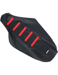 SEAT COVER RIBBED HON RED