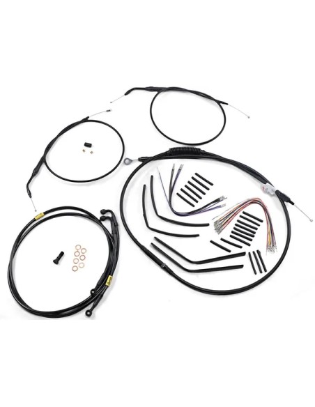 BURLY BRAND Bowdenzüge für Harley Davidson FXDF 1584 2008-2011