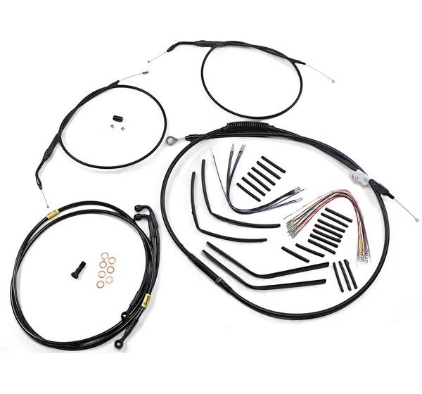 BURLY BRAND Bowdenzüge für Harley Davidson FXDF 1584 2008-2011