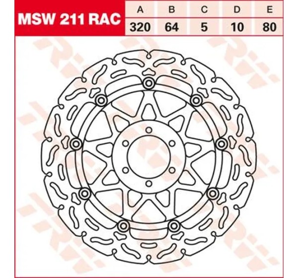 TRW Bremsscheiben für APRILIA RS 125 1992-2013
