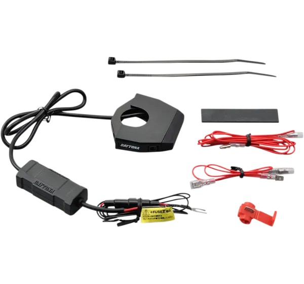 DAYTONA Power-Adapter - SLIM-MOUNT USB 2PORT TYPE-A