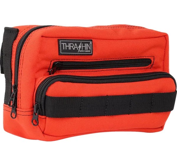 THRASHIN SUPPLY CO. Lenkertaschen - BAG HANDLEBAR TSC PLUS ORANGE
