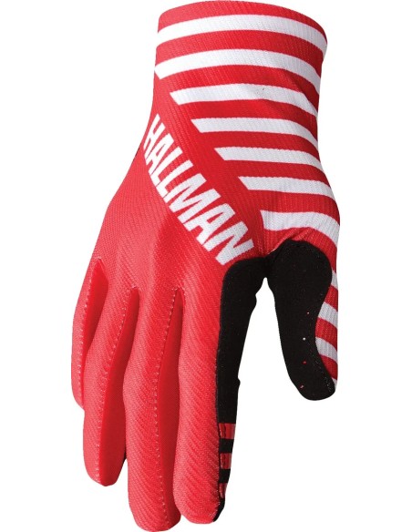 THOR-HALLMAN Offroad - GLOV MNSTY SLICE WH/RD 2X