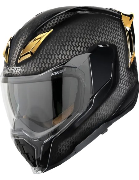 ICON Integralhelm - HELMET ULTRAFLITE CARBON GOLD