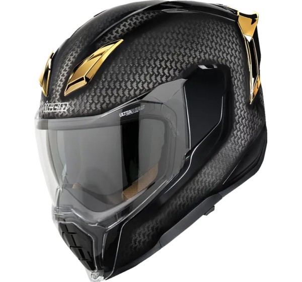 ICON Integralhelm - HELMET ULTRAFLITE CARBON GOLD