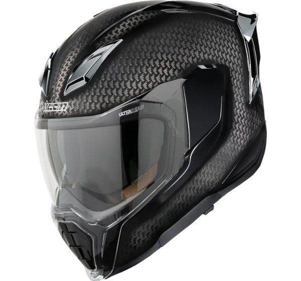 ICON Integralhelm - HELMET ULTRAFLITE CARBON SILVE