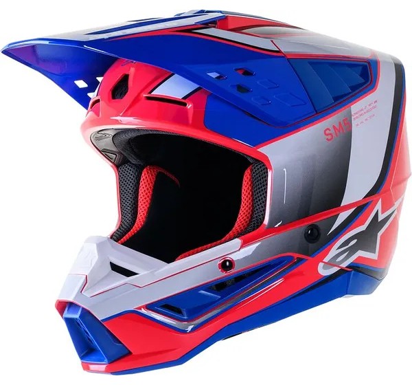 ALPINESTARS(MX) Offroad - HELMET SM5 SAIL PK/BL 2X