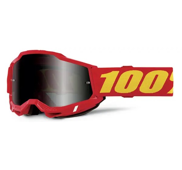100% Motorradbrillen - GOOGLE ACCURI 2 SAND RED - SMO