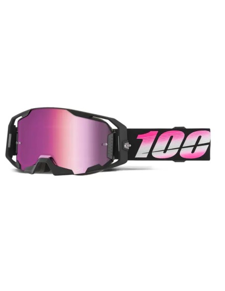 100% Motorradbrillen - GOGGLE ARMATIC BODINO - PINK M