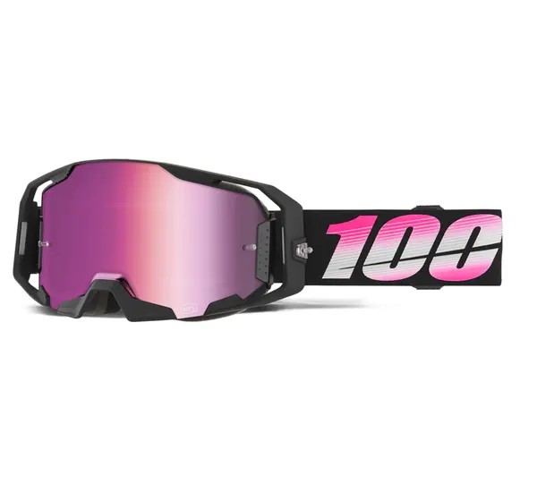 100% Motorradbrillen - GOGGLE ARMATIC BODINO - PINK M
