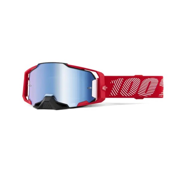 100% Motorradbrillen - GOGGLE ARMEGA M1 - BLUE MIRROR