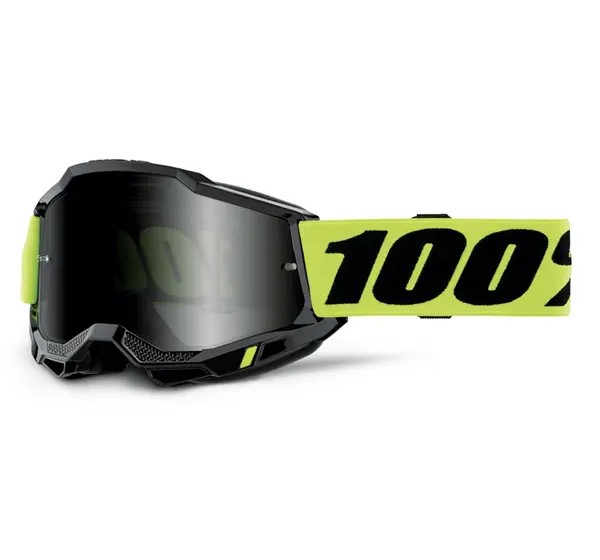 100% Motorradbrillen - GOOGLE ACCURI 2 SAND NEON YELL