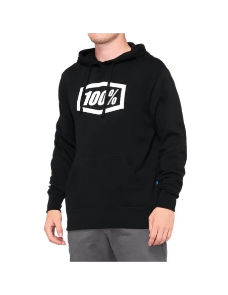 100% Hoodies, Sweatshirts & Jacken - HOODY ICON BK SM