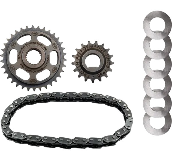 S&ampS CYCLE Ventilsteuerung - CHAIN DRIVE KIT W/O TENSIONER