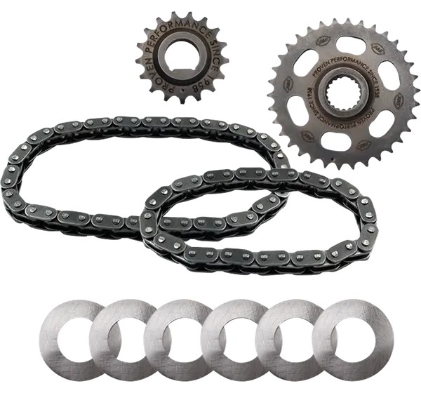 S&ampS CYCLE Ventilsteuerung - CHAIN DRIVE KIT W/O TENSIONER