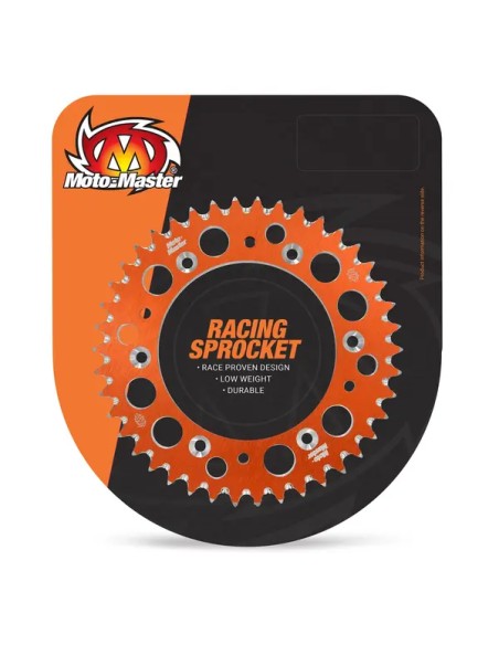 MOTO-MASTER Ritzel & Kettenräder - SPROCKET ALUMINIUM ORNG 415 37
