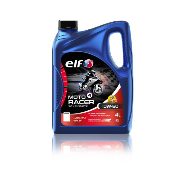 ELF Öl- und Schmierstoffe - OIL MOTO 4 RACER 10W-50 SYN 4L