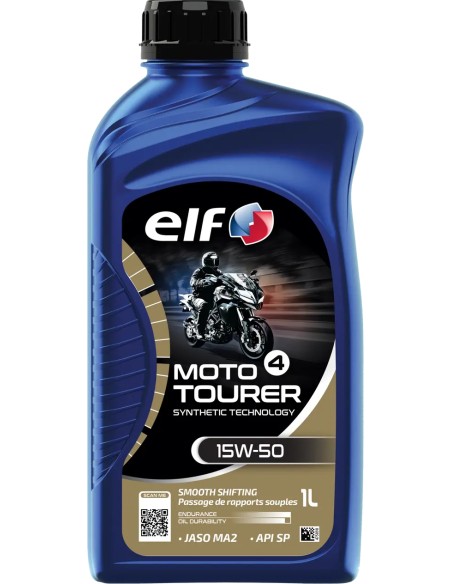 ELF Öl- und Schmierstoffe - OIL MOTO 4 TOURER 15W-50 SYN T