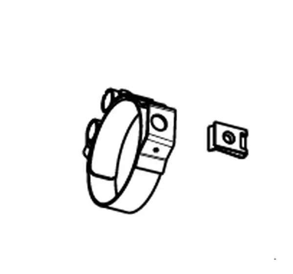 AKRAPOVIC Montagematerial & Zubehör - CLAMP