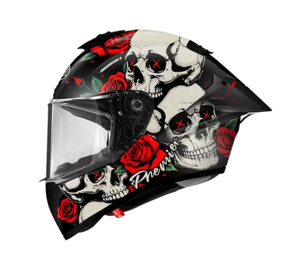 PREMIER HELMETS Integralhelm - Einbaubeispiel
