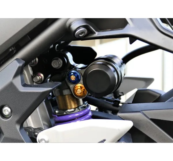 HYPERPRO Federung hinten - SHOCK FULLY ADJ. BLACK KAWASAK
