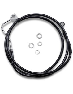 Verlängertes Bremsleitungs-Kit aus schwarzem Vinyl