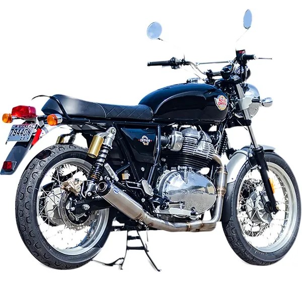 S&S CYCLE Komplettanlagen für ROYAL ENFIELD CONTINENTAL GT 650 EFI ABS 2019-2023