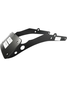 Gebogener Kennzeichenhalter