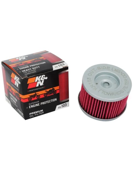 K & N Ölfilter - Einbaubeispiel