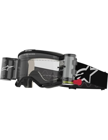 ALPINESTARS Motorradbrillen - GOGGLE VISION 5 CORP BLK CLEAR