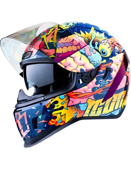ICON Integralhelm - Einbaubeispiel