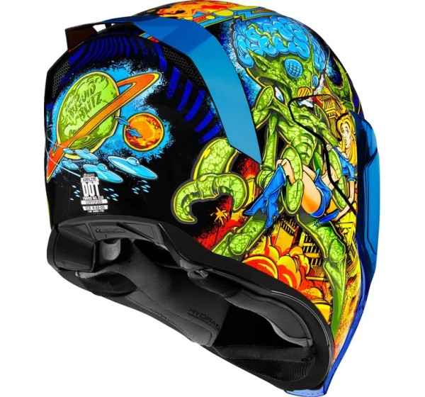 ICON Integralhelm - Einbaubeispiel